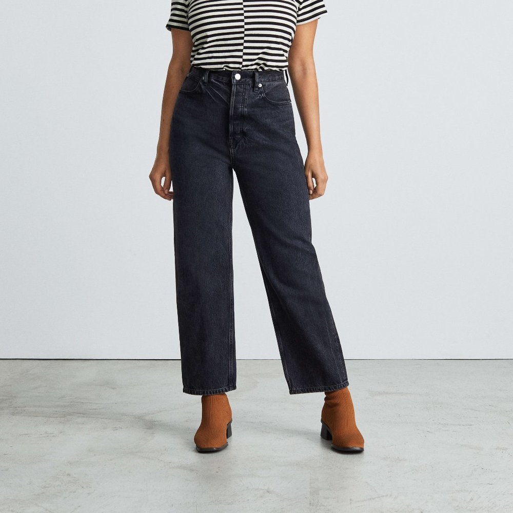 Everlane Rigid Way-High Jeans, Size 25, NWOT